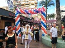Once the official Benidorm fiestas finish in November , the unofficial British fancy dress party starts on the Thursday. One of the greatest highlights of the year, and a must for all to take part and dress up. As you can see our visitors have to gone to great efforts to showcase a spectacular day of fun, colour and a tremendous atmosphere